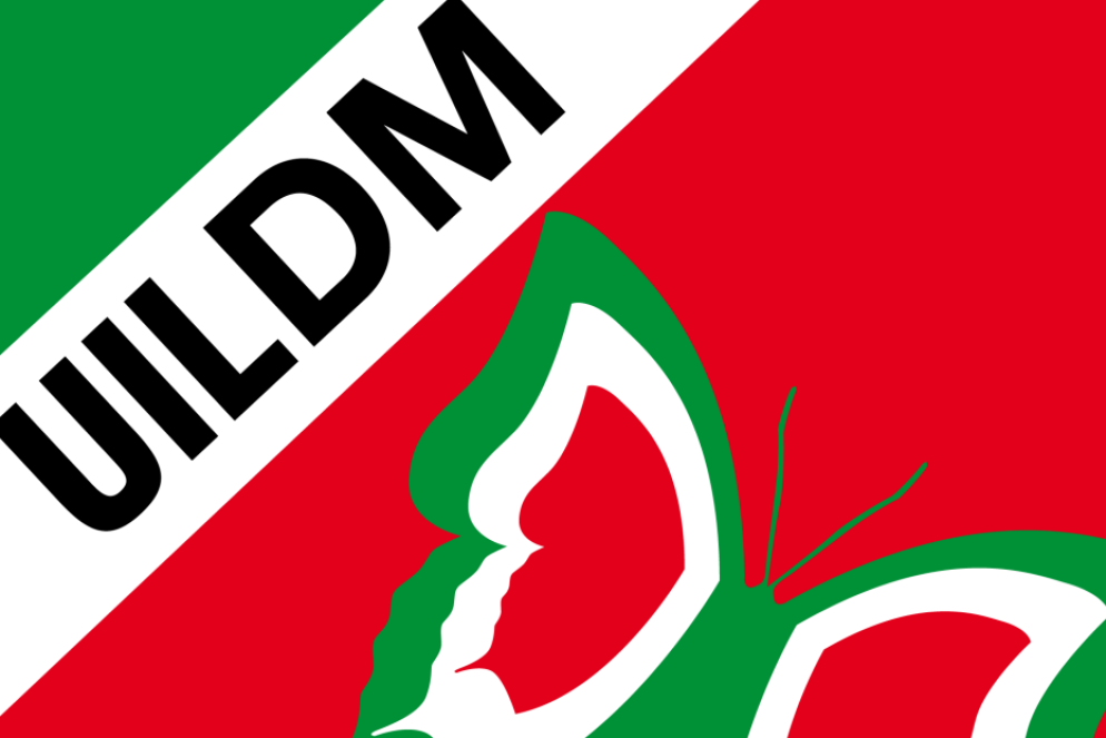 Un dettaglio del logo Uildm - www.uildm.org