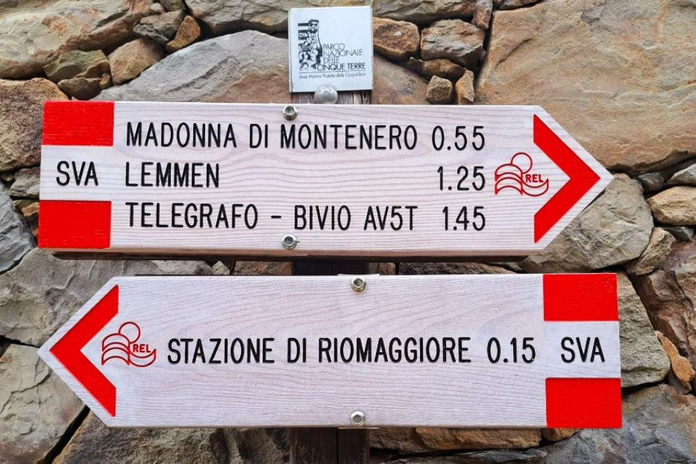 Alcuni dei sentieri che partono da Riomaggiore - Giuseppe Matarazzo