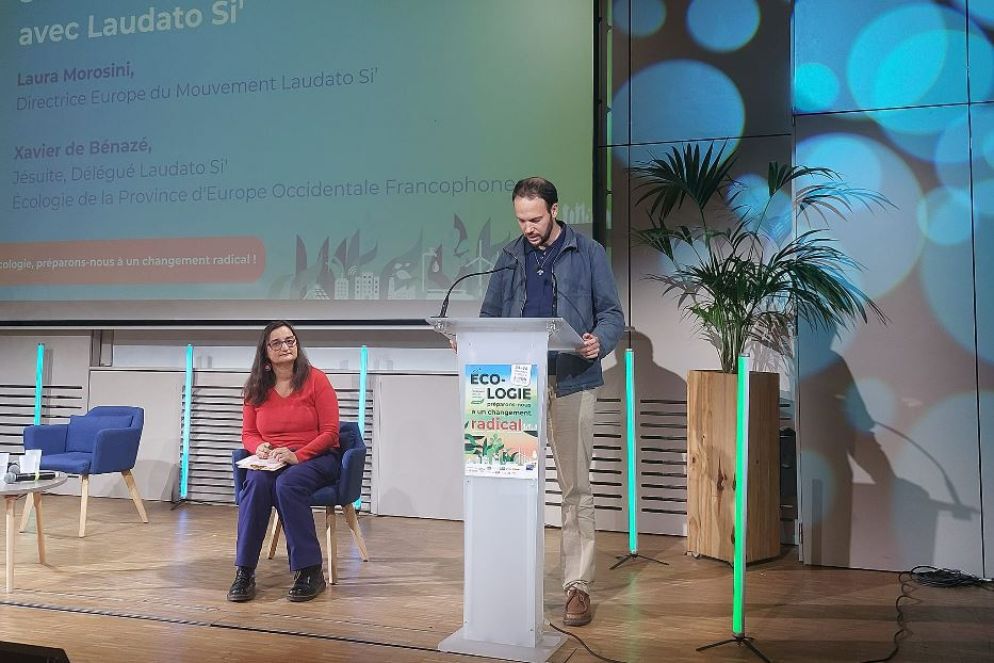 L'intervento dei rappresentanti europei del Movimento Laudato si' alle Settimane sociali di Francia 2023 a Lione - -