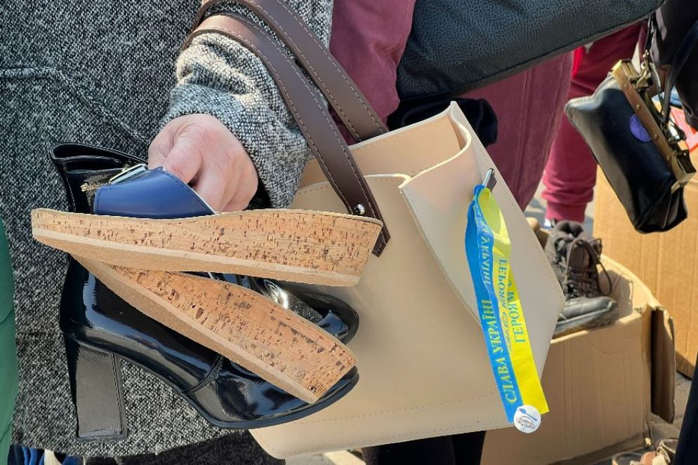 A Zaporizhzhia la distribuzione degli aiuti agli sfollati di guerra - Gambassi