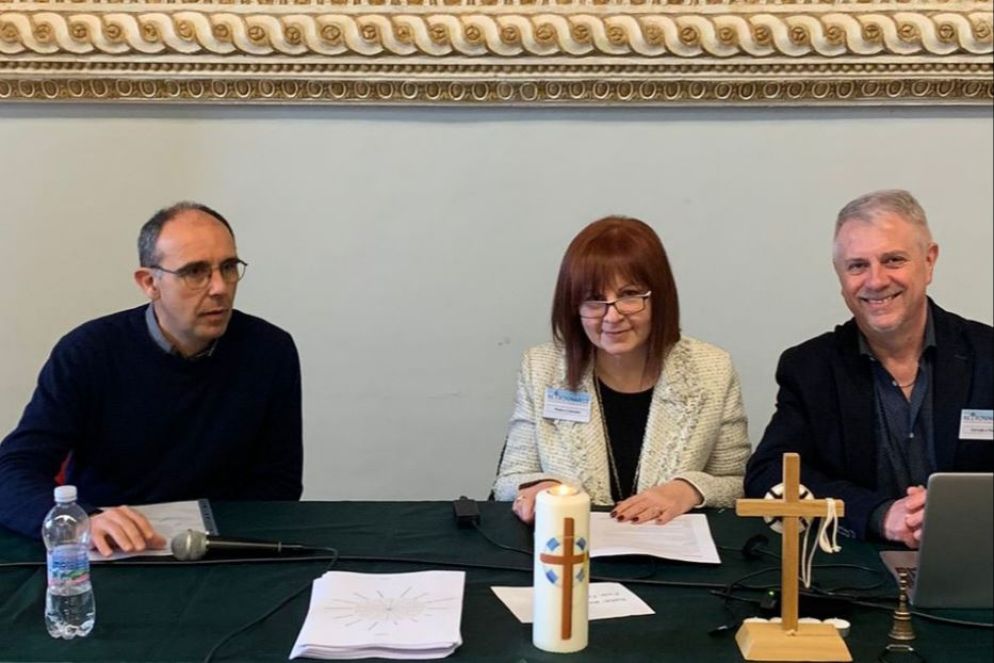 Don Bernardino Giordano, Paola e Corrado Galaverna