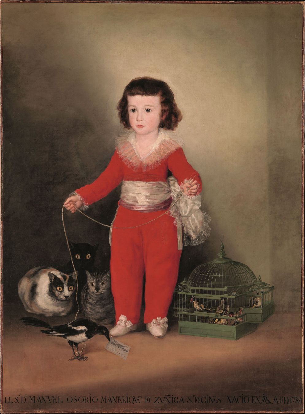 Francisco Goya, “Ritratto di Manuel Osorio Manrique de Zúñiga”, 1788 - New York, Metropolitan Museum