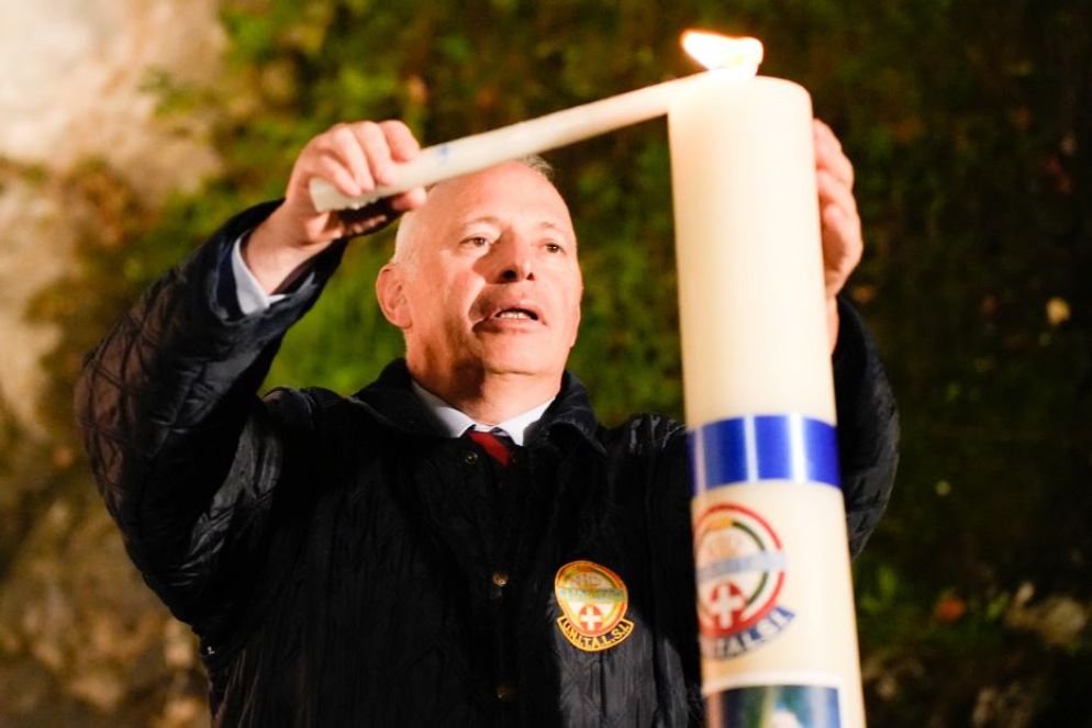 Il presidente nazionale Unitalsi Rocco Palese