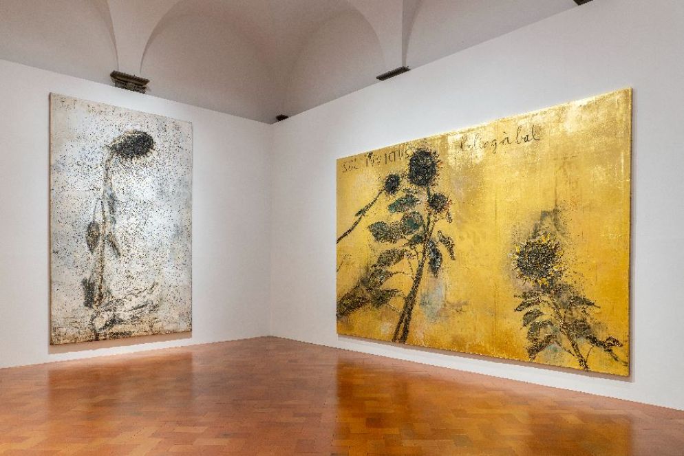 Anselm Kiefer, la sala della mostra "Angeli caduti" a Palazzo Strozzi dedicata a Eliogabalo - Ela Bialkowska, OKNO Studio / Anselm Kiefer