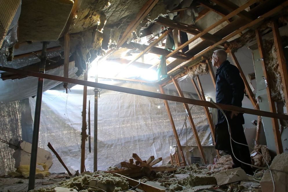 Il viaggio di solidarietà di monsignor Landau