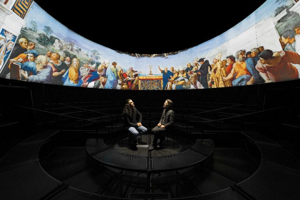 Raffello nella Sonosfera di Pesaro, a Palazzo Mosca - © Alex D'Emilia - Ufficio Stampa Comune di Pesaro